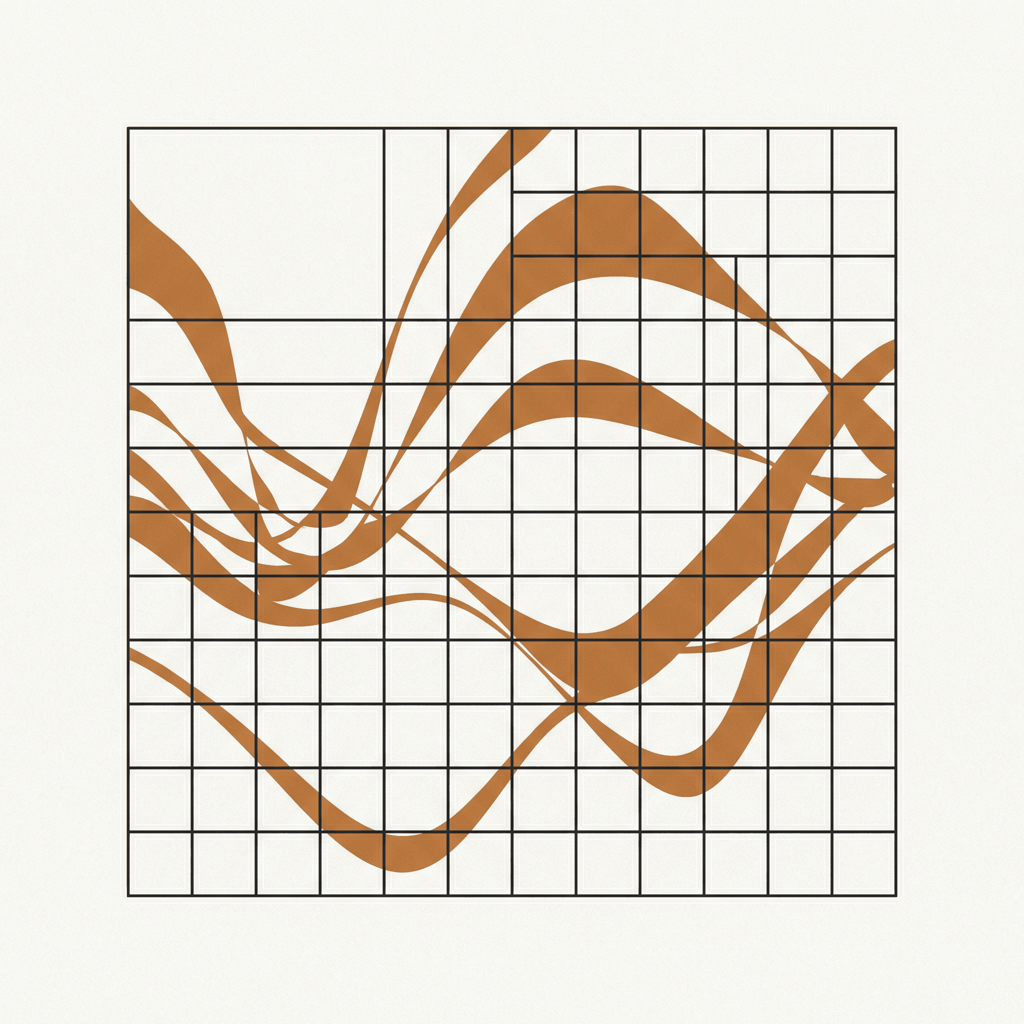 Architecture of Flow — Digital generative, 2024